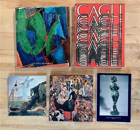 PITTURA ITALIANA DEL XX SECOLO - Lotto unico di 5 cataloghi