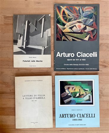 FUTURISMO - Lotto unico di 4 cataloghi