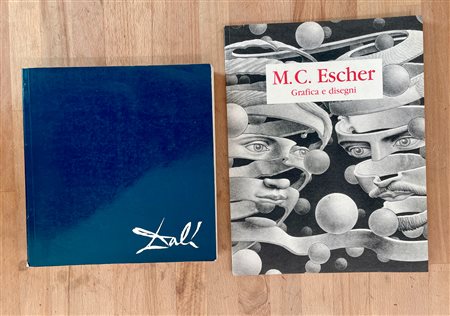 SALVADOR DALÌ E M. C. ESCHER - Lotto unico di 2 cataloghi
