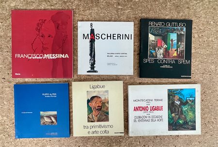 ARTE ITALIANA DEL DOPOGUERRA - Lotto unico di 6 cataloghi