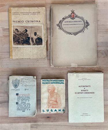 ESPOSIZIONI STORICHE ITALIANE - Lotto unico di 4 cataloghi