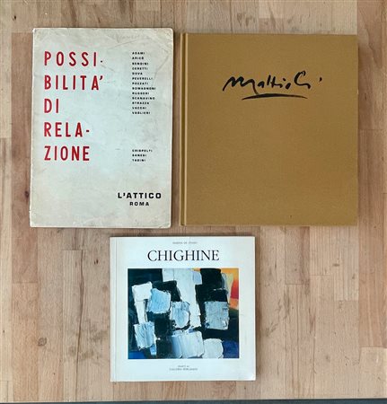 ARTE ITALIANA DEL DOPOGUERRA - Lotto unico di 3 cataloghi