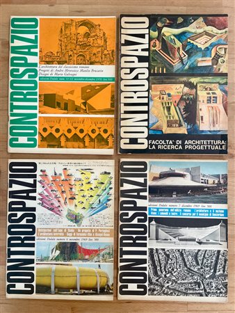 CONTROSPAZIO - Lotto unico di 4 riviste