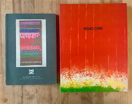 HSIAO CHIN E GIORGIO GRIFFA - Lotto unico di 2 cataloghi