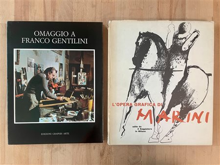 MARINO MARINO E FRANCO GENTILINI - lotto unico di 2 cataloghi
