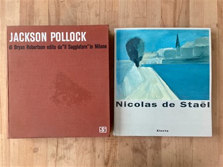JACKSON POLLOCK E NICOLAS DE STAËL - Lotto unico di 2 cataloghi