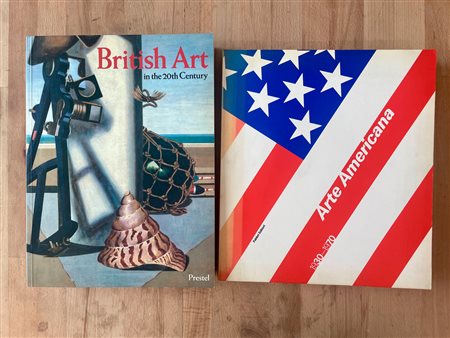 ARTE AMERICANA E BRITANNICA - Lotto unico di 2 cataloghi