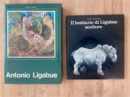 ANTONIO LIGABUE - Lotto unico di 2 cataloghi
