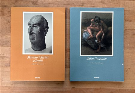 MARINO MARINI E JULIO GONZALEZ - Lotto unico di 2 cataloghi