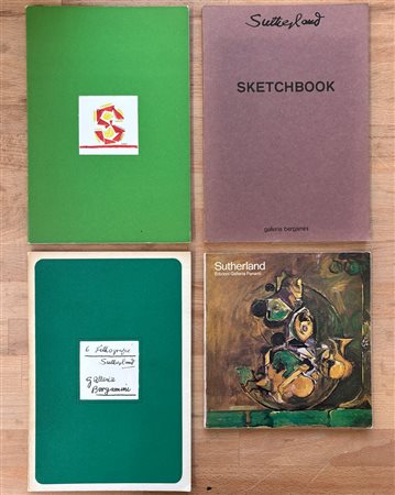 GRAHAM SUTHERLAND - Lotto unico di 4 cataloghi