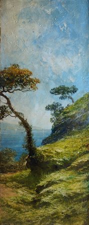 BO GIACINTO Montanaro Canavese (TO) 1832 - 1912 Torino "Marina ligure" anni...