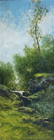 BO GIACINTO Montanaro Canavese (TO) 1832 - 1912 Torino "Bosco" anni '880...