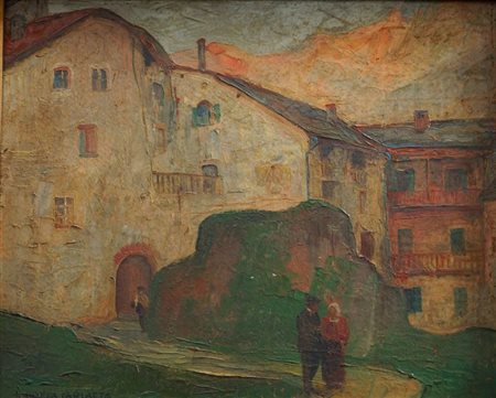BOFFA TARLATTA LUIGI Rialmosso (VC) 1889 -1965 Quittengo (VC) "Mattino alla...