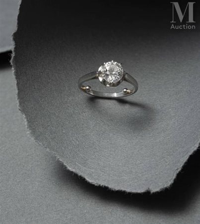 Bague diamant solitaire