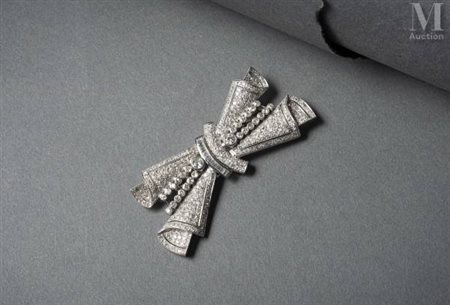 Broche double clip de revers