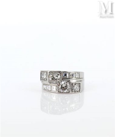Bague diamants