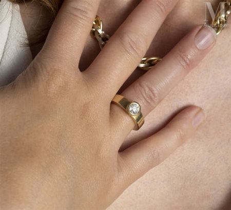 Bague diamant solitaire