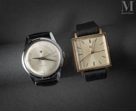 Lot de deux montres LIP
