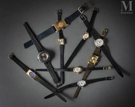 Lot de neuf montres