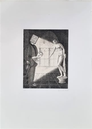 OCELLO GIANCARLO Roma XX sec. "Senza titolo"