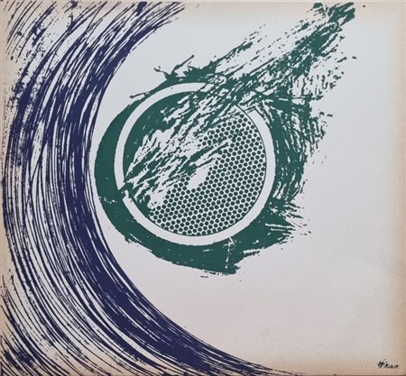 COLLAMATI LUCIANO ANTONIO San Marcello 1943 "Senza titolo"