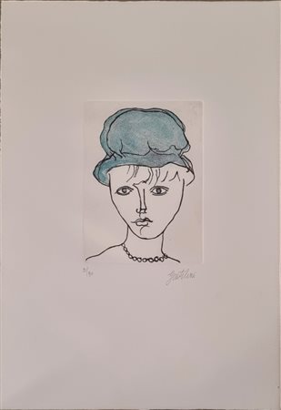 GENTILINI FRANCO Faenza 1909 - Roma 1981 "Senza titolo"