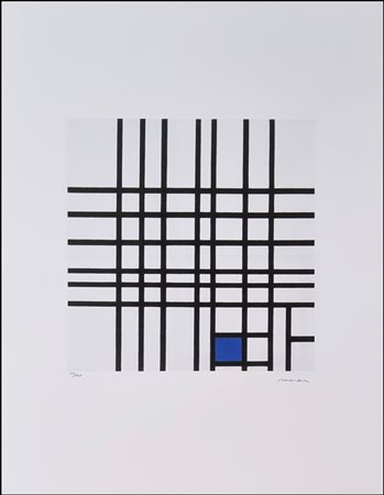 MONDRIAN PIET Paesi Bassi 1872 - New York 1944 "Senza titolo"
