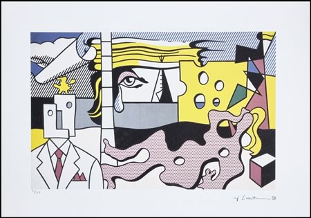 LICHTENSTEIN ROY New York 1923 - 1997 "Senza titolo"