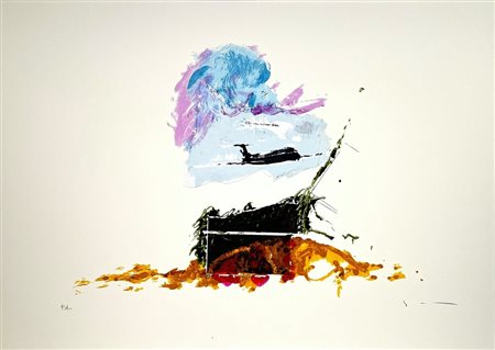 SCHIFANO MARIO Libia 1934 - Roma 1998 "Senza titolo"