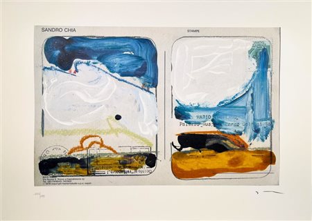 SCHIFANO MARIO Libia 1934 - Roma 1998 "Senza titolo"