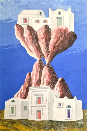 APHEL FABIO Cavalese (TN) 1957 "Villaggio soprasotto"