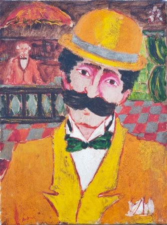 ANDRIUOLI MIMMO Pietrapertosa 1946 "Senza titolo"