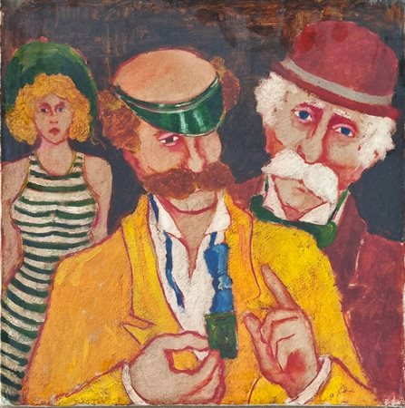 ANDRIUOLI MIMMO Pietrapertosa 1946 "Senza titolo"