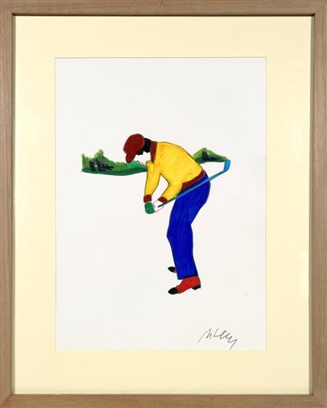 LODOLA MARCO Dorno 1955 "Senza titolo"