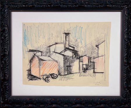 CINTOLI CLAUDIO Imola 1935 - Roma 1978 "Senza titolo"