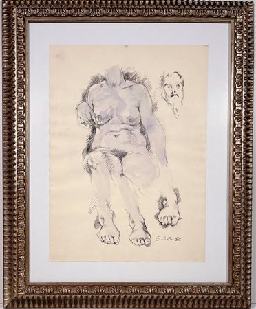 CINTOLI CLAUDIO Imola 1935 - Roma 1978 "Senza titolo"