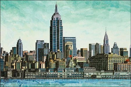 CAPUTO TONINO Lecce 1933 - 2021 "Western Skyline"