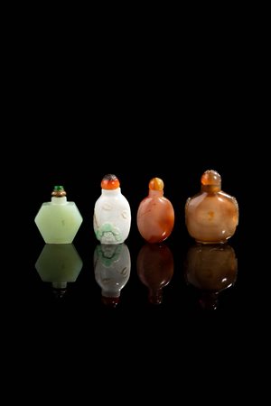 LOTTO DI QUATTRO SNUFF BOTTLES