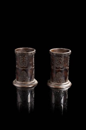 COPPIA DI PORTA PENNELLI