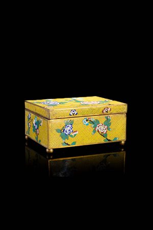 SCATOLA IN CLOISONNE