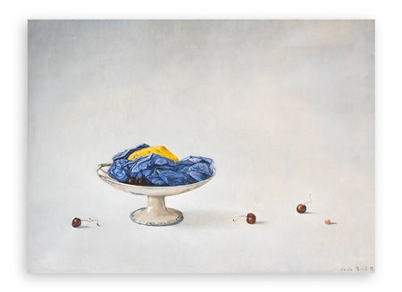 CLAUDIO BONICHI (1943-2016) - Il cartoccio azzurro, 1992