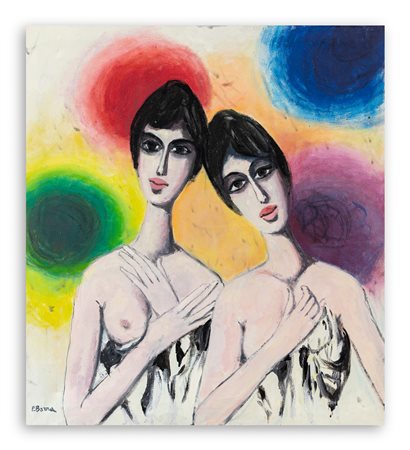 POMPEO BORRA (1898-1973) - Senza Titolo, 1963