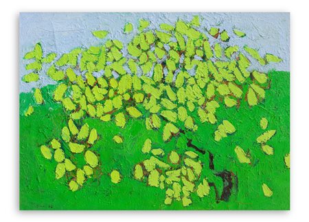 PIERO GIUNNI (1912-2000) - Verde nel verde, 1990