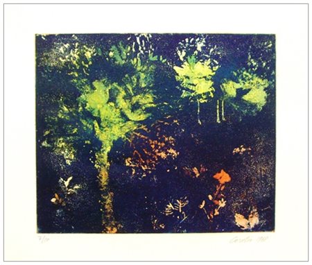 NINO CORDIO Santa Ninfa 1937 – Roma 2000 Senza titolo 1968 Acquaforte a...