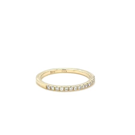 ANELLO IN ORO GIALLO CON DIAMANTI - RNG41105