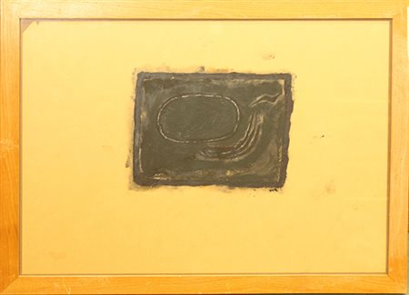 DOMENICO BIANCHI, "Astratto nero", anni 2000