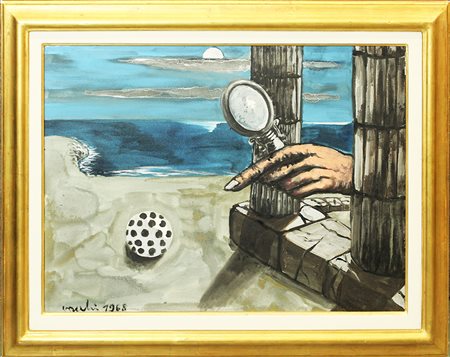 SERGIO VACCHI, "Il mare di Galielo", 1968
