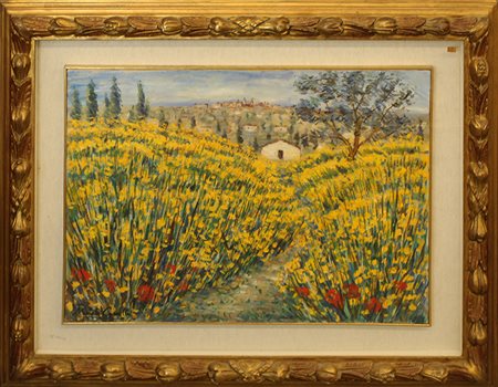 MICHELE CASCELLA, Ginestre, anni 80