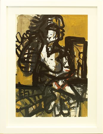 CLAUDIO CINTOLI, "Senza titolo", 1962