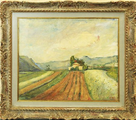 ARTURO TOSI, "Paesaggio", anni '40